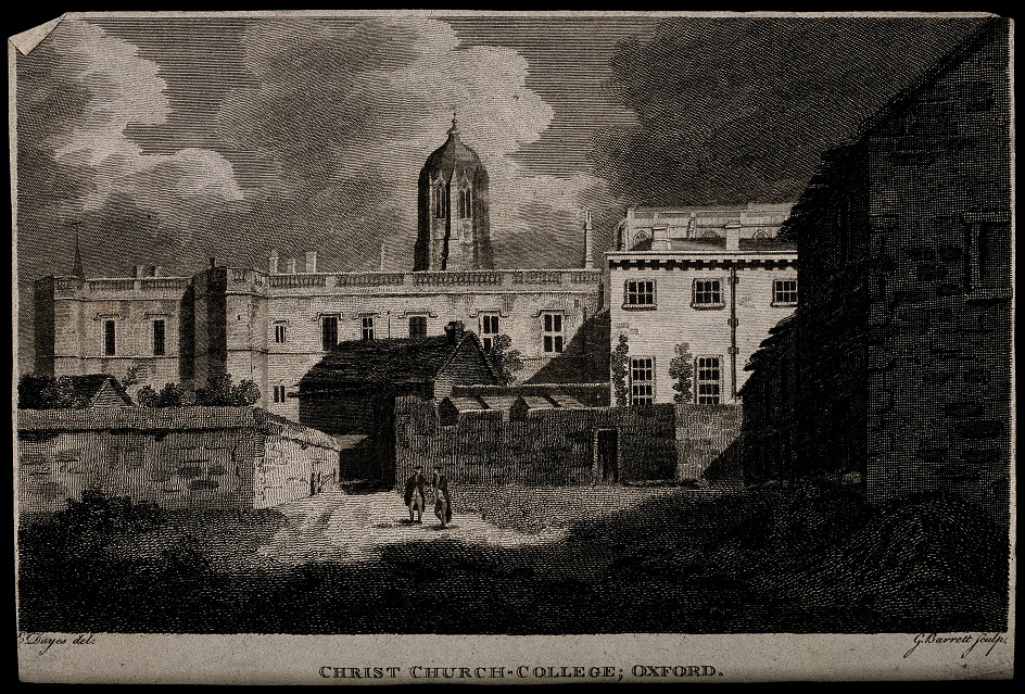 Меццо тинто - Э.Дейес - Церковь Христа в Оксфорде